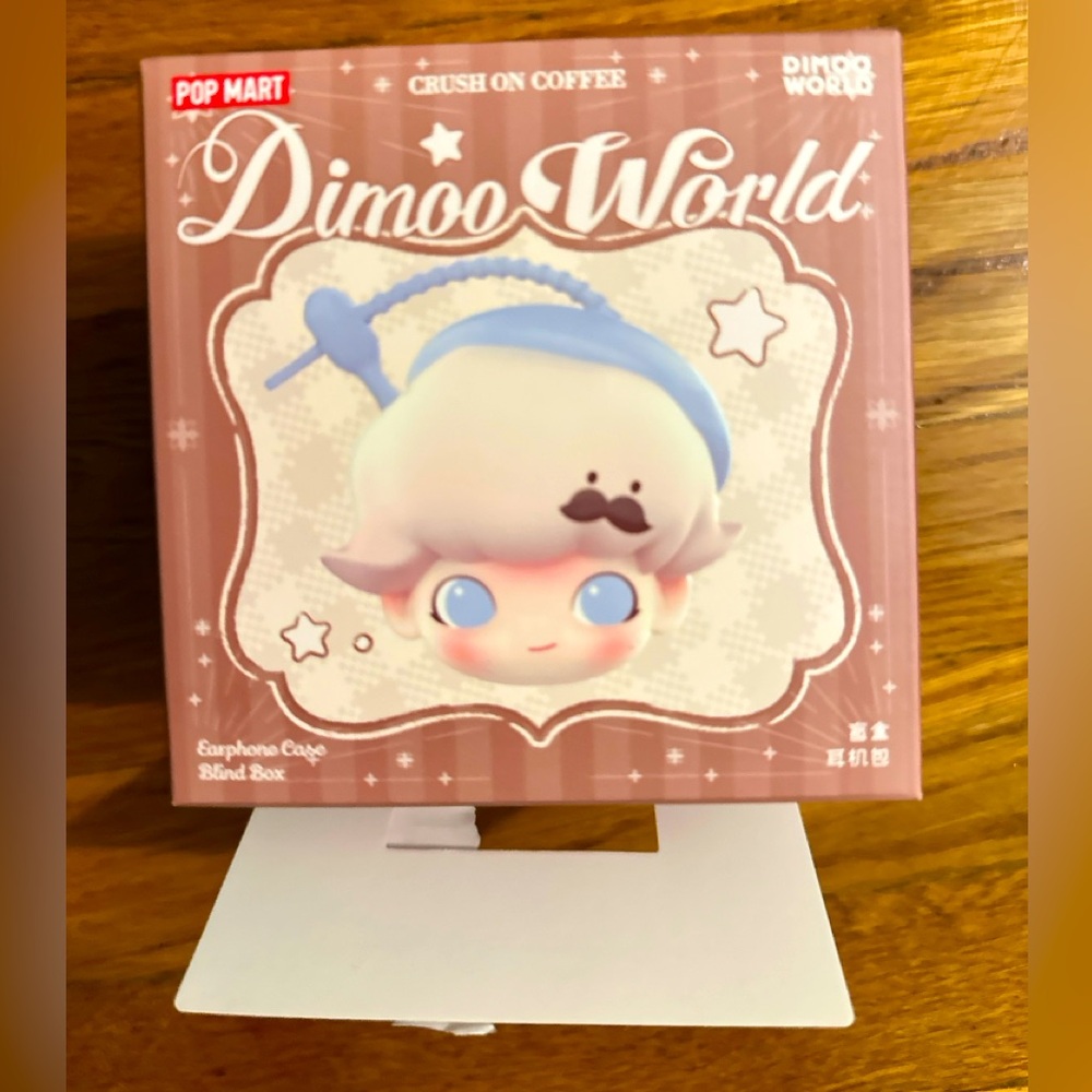 Dimoo World Crush on Coffee Series-Earphone
Case Open Box POPMART